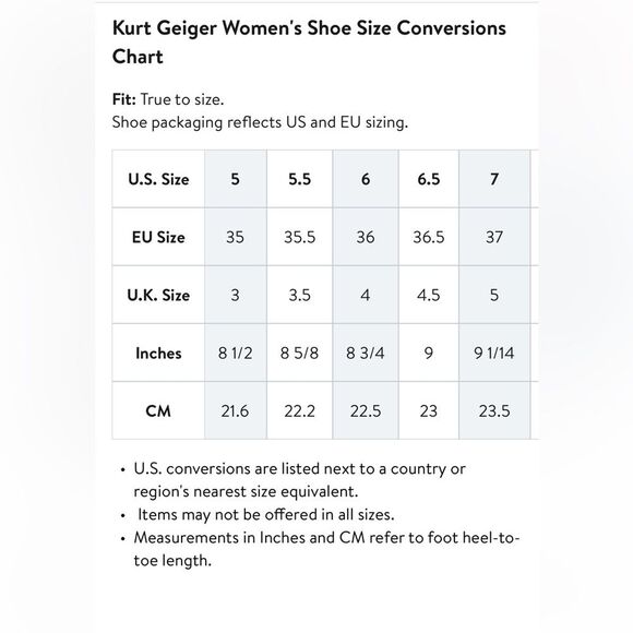 New Kurt Geiger London Elmer Block Heel Bootie Women’s Size 36.5 EU 6.5 US - Picture 15 of 15